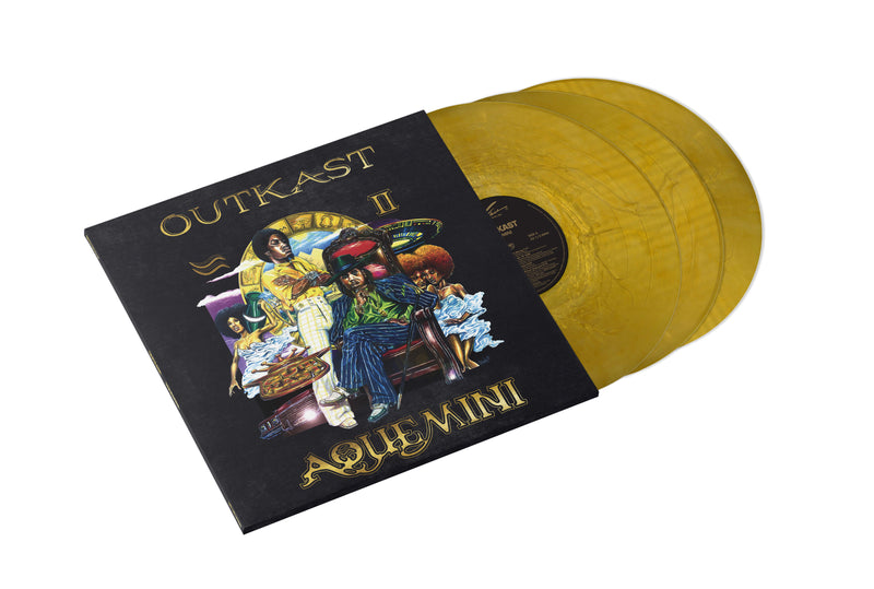 Aquemini 25 Year Dopaliscious Anniversary Edition (Gold 3xLP w/OBI)