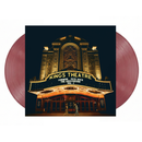 Vinyl record with Kings Theatre facade design on a white background
