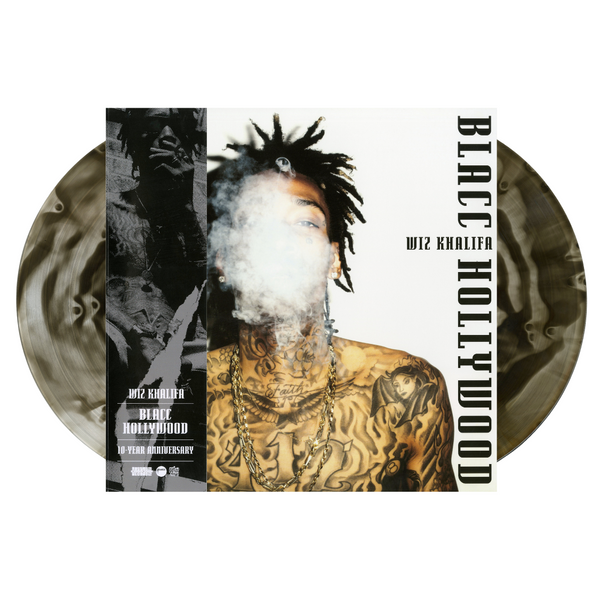 Blacc Hollywood 10 Year Anniversary (Ghostly Blacc Ice 2xLP w/OBI)