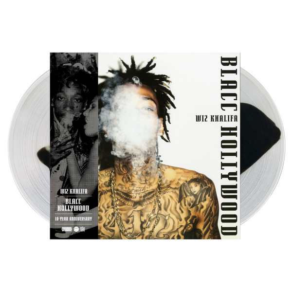 Blacc Hollywood 10 Year Anniversary (Blacc Tattoo Ink-In-Clear 2xLP w/OBI)