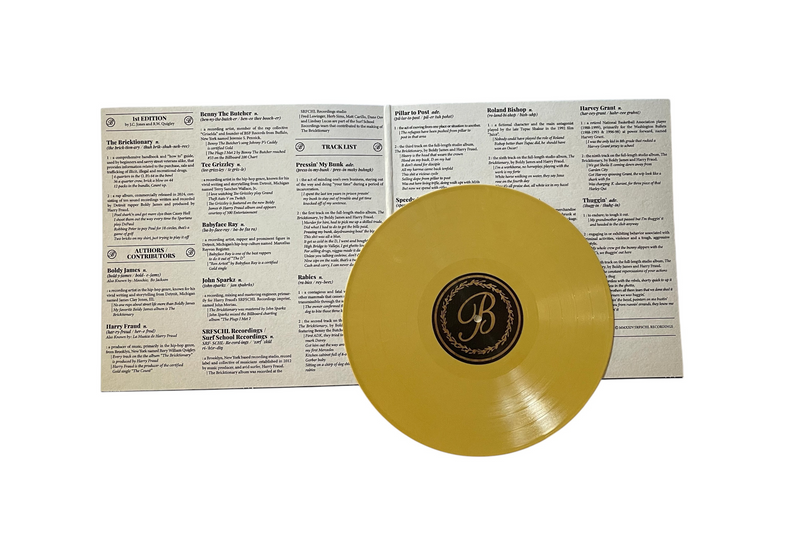 The Bricktionary (Marbled Gold Colored LP)