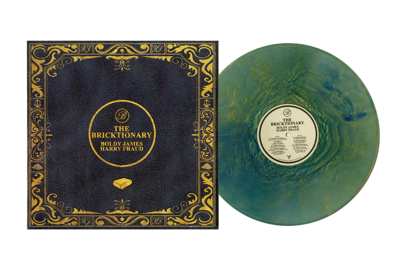 The Bricktionary (Blue & Gold Flake Splash Colored LP)