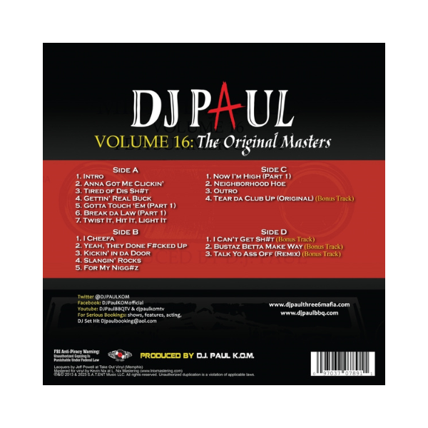 Volume 16- The Original Masters (Colored 2xLP)