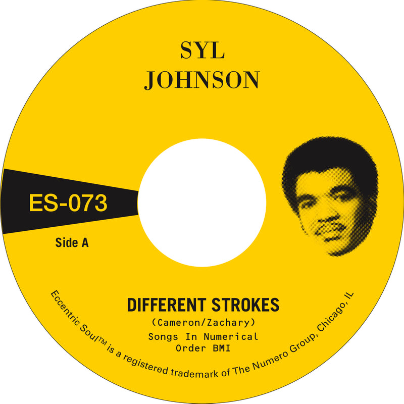 Different Strokes b/w Is It Because I'm Black (7")
