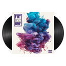 A double LP record with album cover art featuring abstract blue and purple ink drops. The text FUT DS2 URE is visible on the cover.