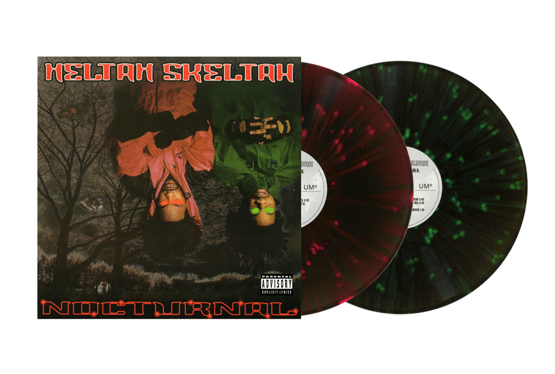 Nocturnal (Midnight Glass with Infrared & Neon Green Splatter Colored 2xLP)