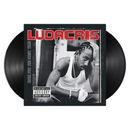 Vinyl record with a cover featuring a person and the title 'Ludacris' on a white background.