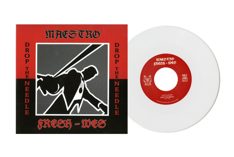 Drop The Needle b/w Drop The Needle (The 45 King Remix) (White 7")