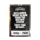 Vinyl record promo sticker for Max B with text about an album and limited edition information.