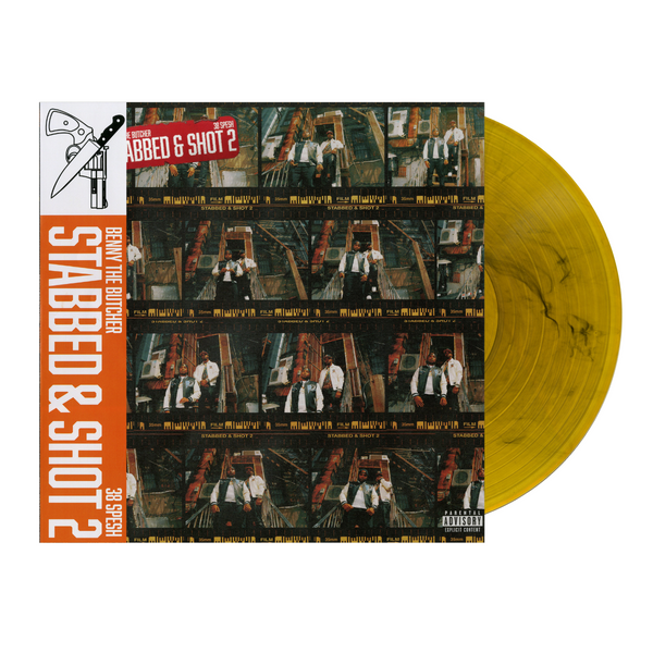 Stabbed & Shot 2 (Clear Orange Smoke LP w/ OBI)