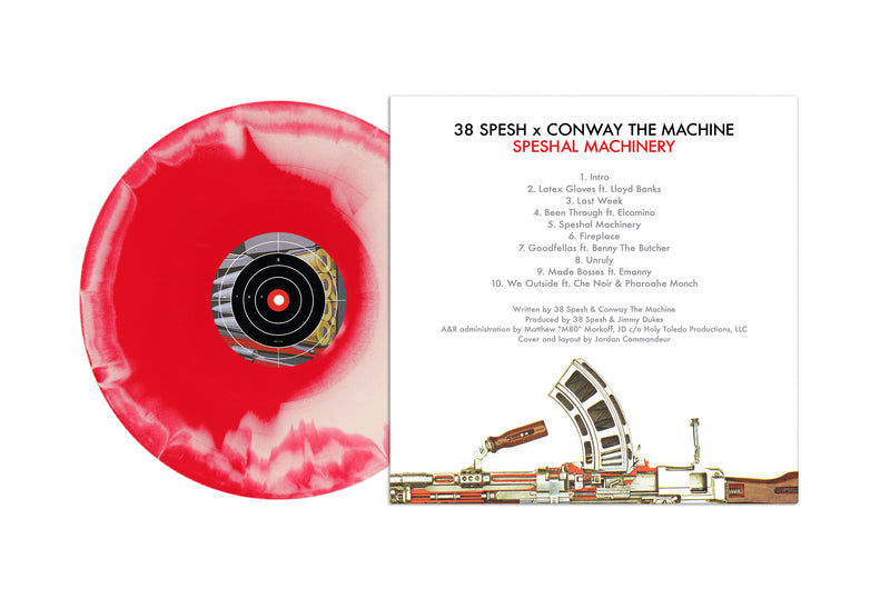 Speshal Machinery (Red & White A-Side/B-Side Colored LP w/OBI)