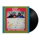 Vinyl record with cover featuring a group of people around a table, with text 'Riders Of The Storm: The Underwater Album'.