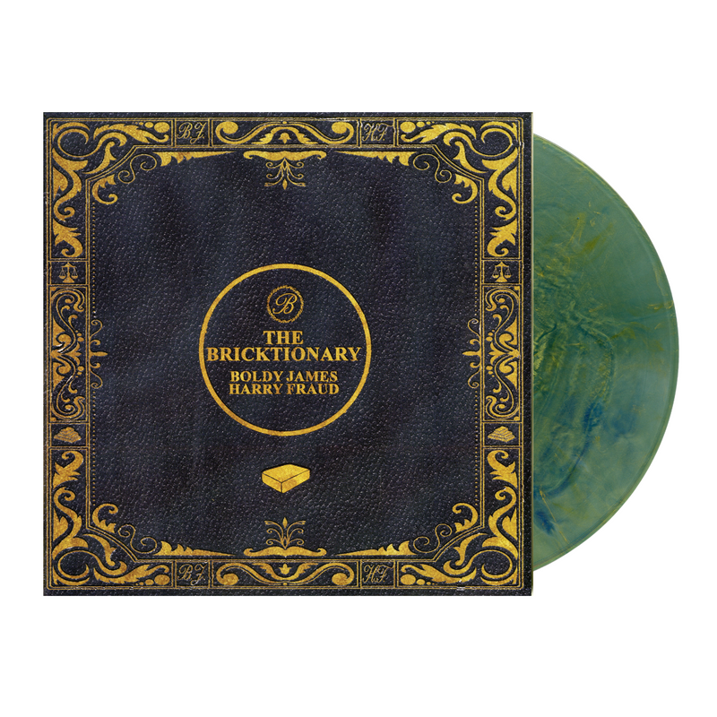 The Bricktionary (Blue & Gold Flake Splash Colored LP)