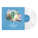 Vinyl record with blue cover featuring artistic elements and 'The Coldest Profession' text.