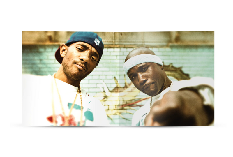 Havoc and prodigy picture on inside of the gatefold jacket