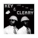 Two people wearing white hats and sunglasses with text 'Key & Cleary' on a black background.