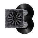 Vinyl records with a cover featuring 'The Round Table' design on a grey background