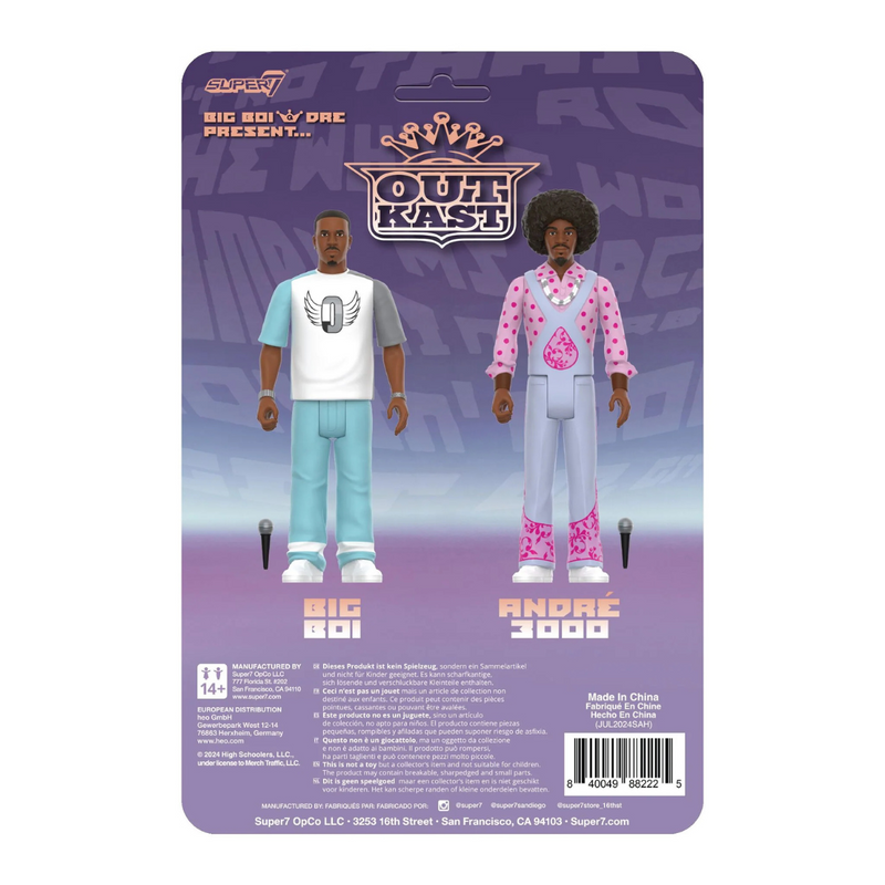Big Boi & Dre Present ReAction (2x3.75" Figures)