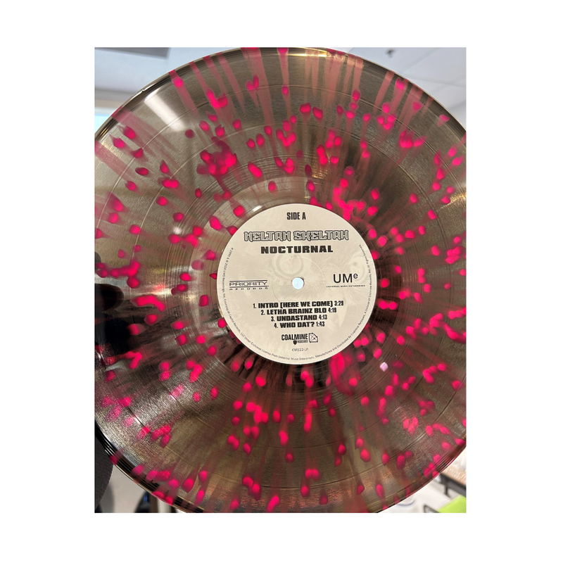 Nocturnal (Midnight Glass with Infrared & Neon Green Splatter Colored 2xLP)