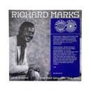 Album cover for Richard Marks' 'Love Is Gone: The Lost Sessions: 1969-1977', featuring a black-and-white portrait of the duo seated against a textured gray background with bold white text.
