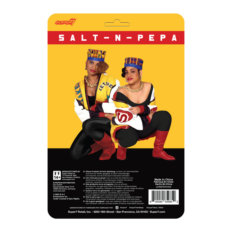 Salt-N-Pepa "Push It" ReAction (2 X 3.75" Figures)