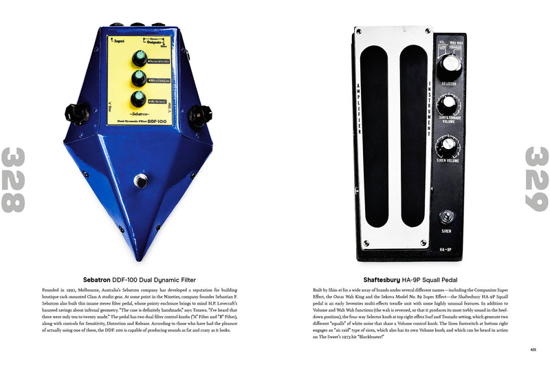 Vintage & Rarities: 333 Cool, Crazy & Hard To Find Guitar Pedals (Book)