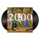 A double LP record album cover featuring Joey Badass with the album title '2000' in large numerals in the background.